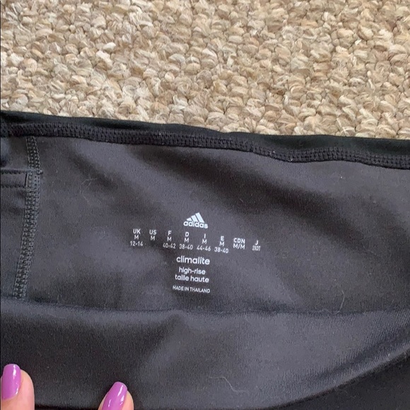 Adidas high rise leggings - Picture 2 of 4